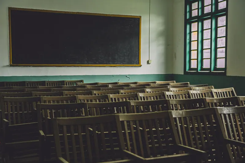 Historischer Hörsaal einer Universität